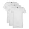 Alan Red T-Shirt Vermont V-Neck Wit 3-pack