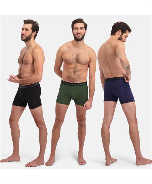 Bamboo Basics Boxershorts Knitted Rico 3-Pack