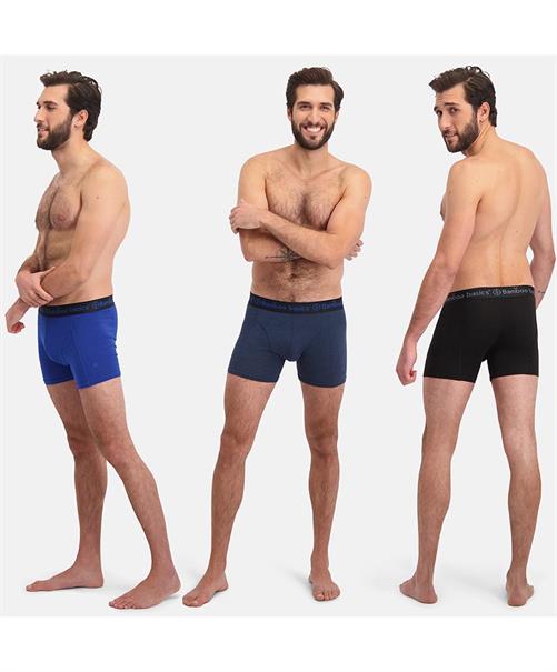 Bamboo Basics Boxershorts Knitted Rico 3-Pack