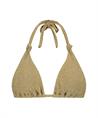 Beachlife Bikinitop Gold Glitter
