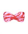 Beachlife Bikinitop Pink Zebra