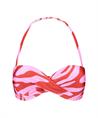 Beachlife Bikinitop Pink Zebra