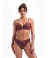 Beachlife Bikinitop Raisin Glitter