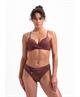 Beachlife Bikinitop Raisin Glitter