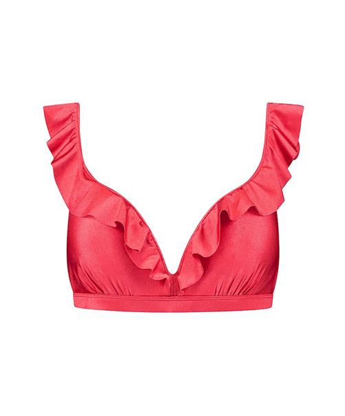 Beachlife Bikinitop Red Shine