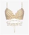 Beachlife Twist Bikinitop Shine