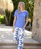 Bloomy Pyjamabroek Bloemenprint