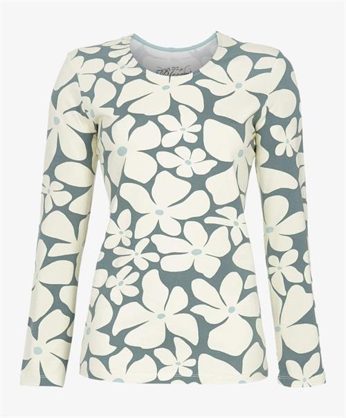 Bloomy Pyjamashirt Gebloemd