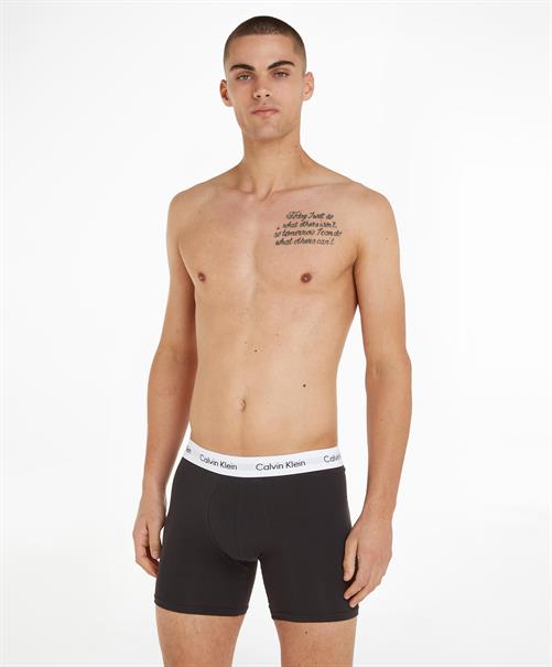 Calvin Klein Boxers Long Cotton Stretch 3-Pack