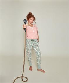 Charlie Choe Pyjamashirt Effen