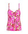 Cyell Tankini Top Popping Paisley