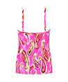 Cyell Tankini Top Popping Paisley