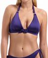 Cyell Triangel Bikinitop Satin Navy