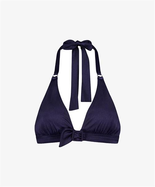 Cyell Triangel Bikinitop Satin Navy