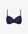 Cyell Voorgevormde Bikinitop Satin Navy