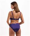 Cyell Voorgevormde Bikinitop Satin Navy
