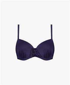 Cyell Voorgevormde Bikinitop Satin Navy