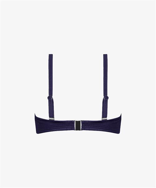 Cyell Voorgevormde Bikinitop Satin Navy