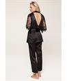 LingaDore Kimono Set Black Boudoir