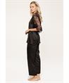 LingaDore Kimono Set Black Boudoir