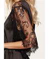 LingaDore Kimono Set Black Boudoir