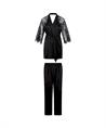 LingaDore Kimono Set Black Boudoir
