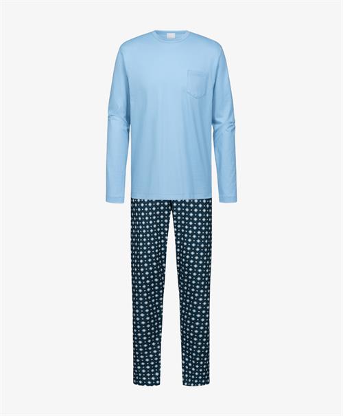 Mey Pyjama Classic Blue Tie