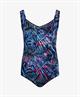 Mila Beach Chloorbestendig Badpak Bloemenprint