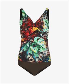Mila Beach Tankini Allover Print