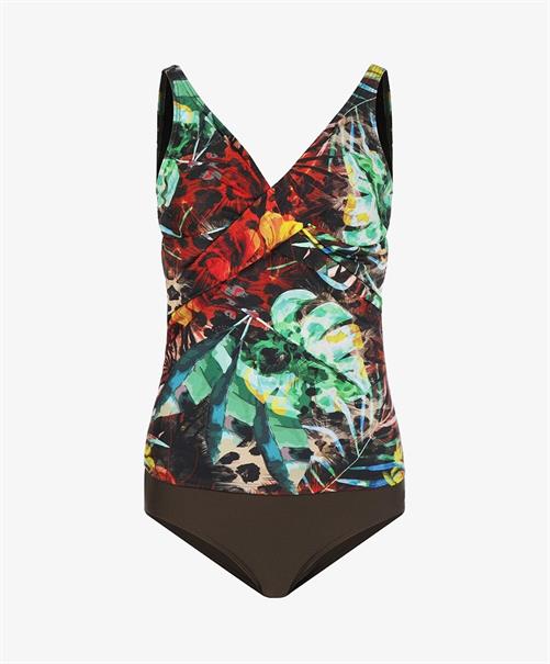 Mila Beach Tankini Allover Print