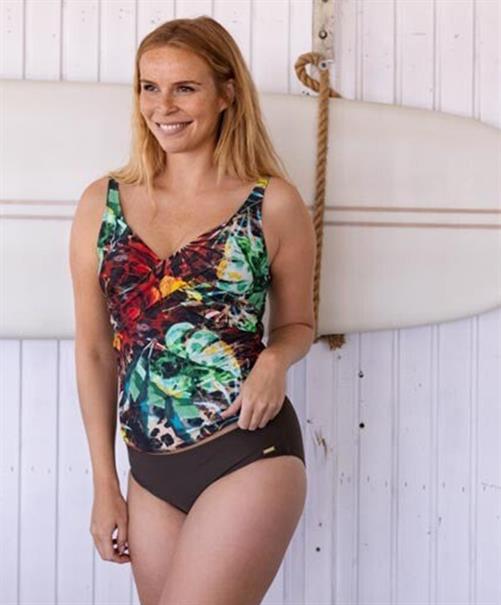 Mila Beach Tankini Allover Print