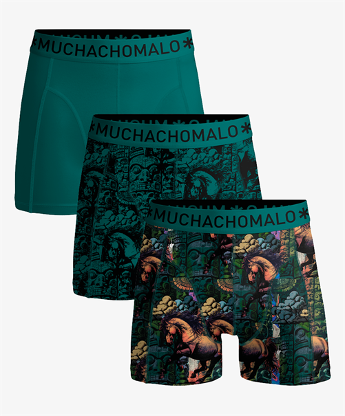 Muchachomalo Boxer Totem Horse 3-Pack