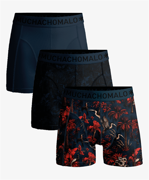 Muchachomalo Boxershort Palmbirds 3-Pack