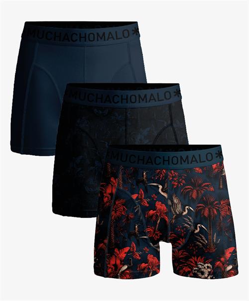Muchachomalo Boys Boxershort Palmbirds 3-Pack