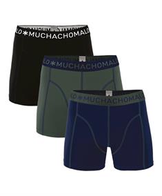 Muchachomalo Shorts Solid Boys 3-Pack