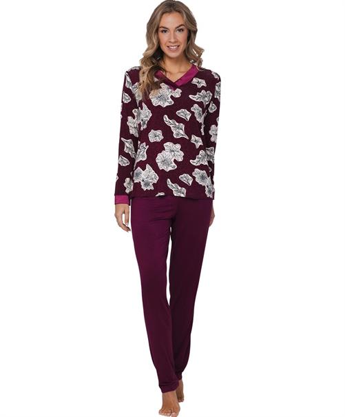 Pastunette Premium Pyjama Burgundy Dream