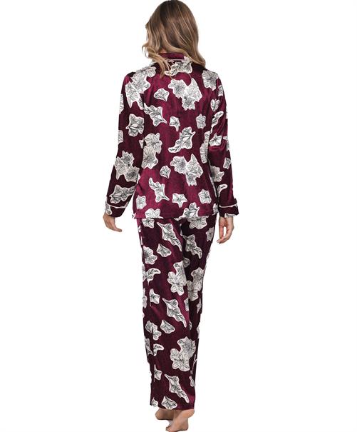 Pastunette Premium Pyjama Burgundy Dream