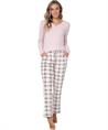 Pastunette Pyjama Pink Checks