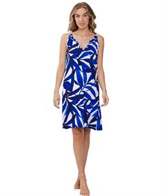 Pastunette Strandjurk Cobalt Leaves