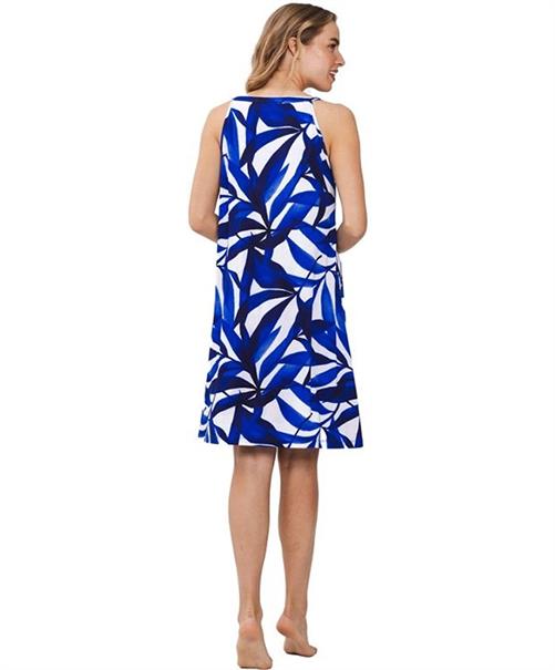Pastunette Strandjurk Cobalt Leaves
