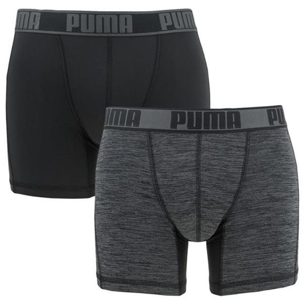 PUMA Boxershort Active Grizzly 2-pack