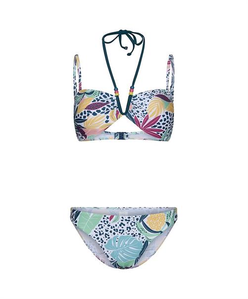 Rebelle Bandeau Bikini Tropical Jungle