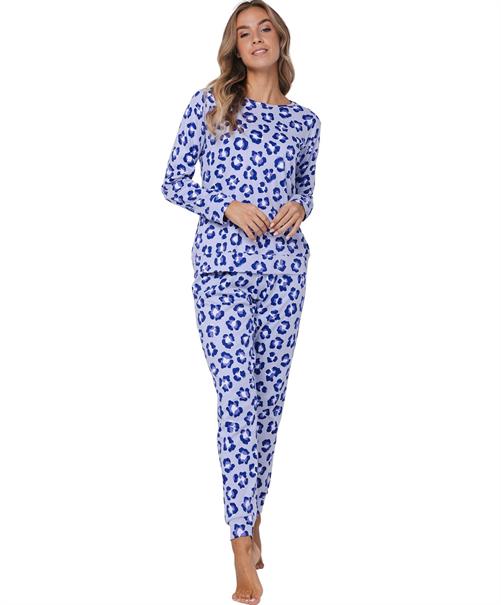 Rebelle Pyjama Leopard Lilac
