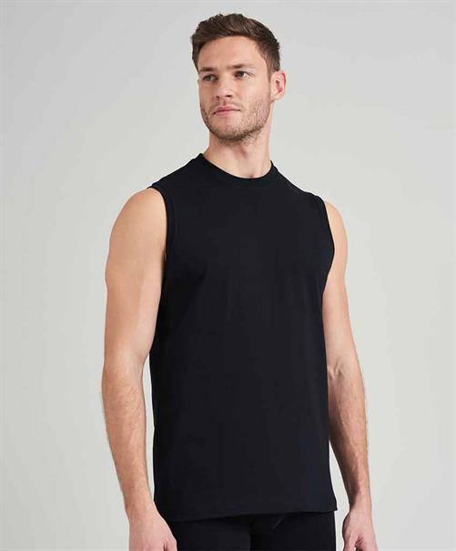 Schiesser Muscle Shirt 2-Pack Zwart