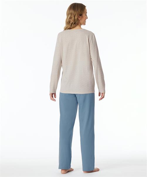 Schiesser Pyjama Bloemenprint