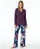 Schiesser Pyjama Bloemenprint
