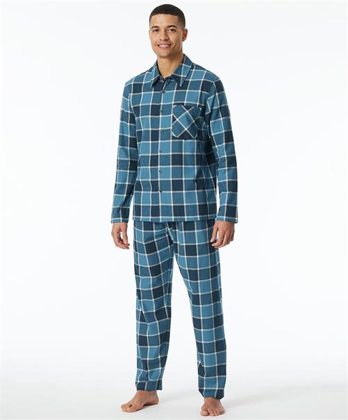 Schiesser Pyjama Geblokt