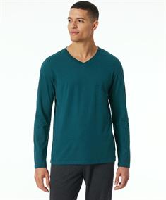 Schiesser Pyjamashirt Effen