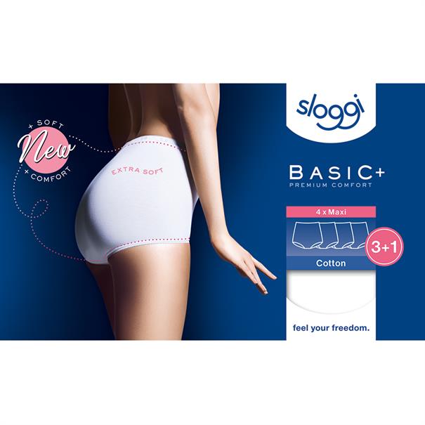 Sloggi Maxi Slip Basic 4-Pack