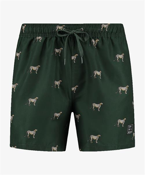 Son Of A Beach Zwemshort New Panter